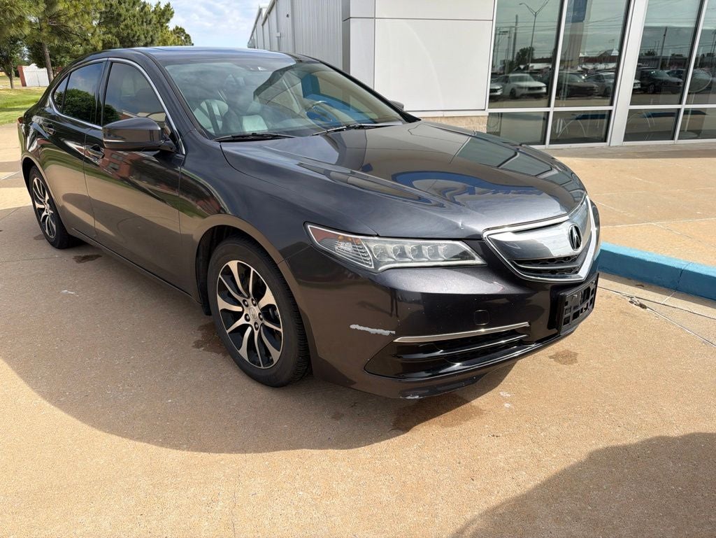2016 Acura TLX — side profile view