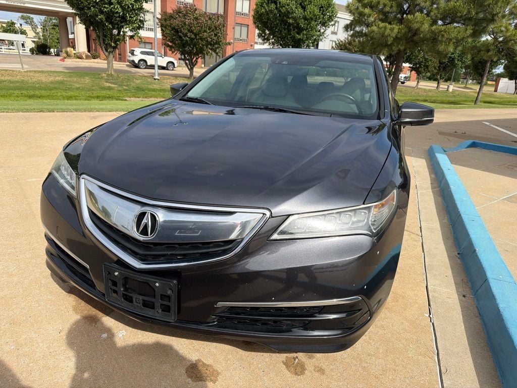 2016 Acura TLX — rear three-quarter view